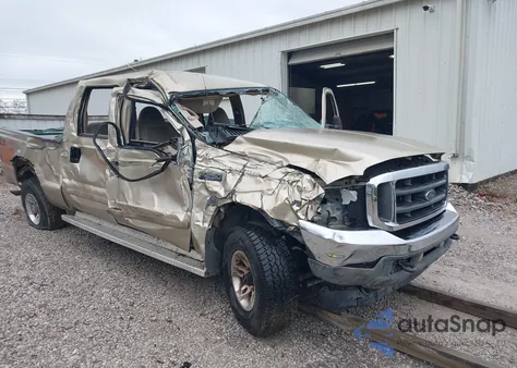 2001 Ford F-250 Lariat/Xl/Xlt из США, поврежденный, VIN 3FTNW21S81MA40986